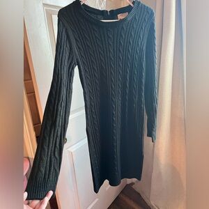 Black Sweater Dress